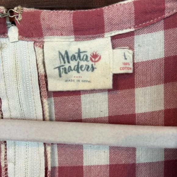 Mara Traders Gingham Dress - Picture 2 of 6